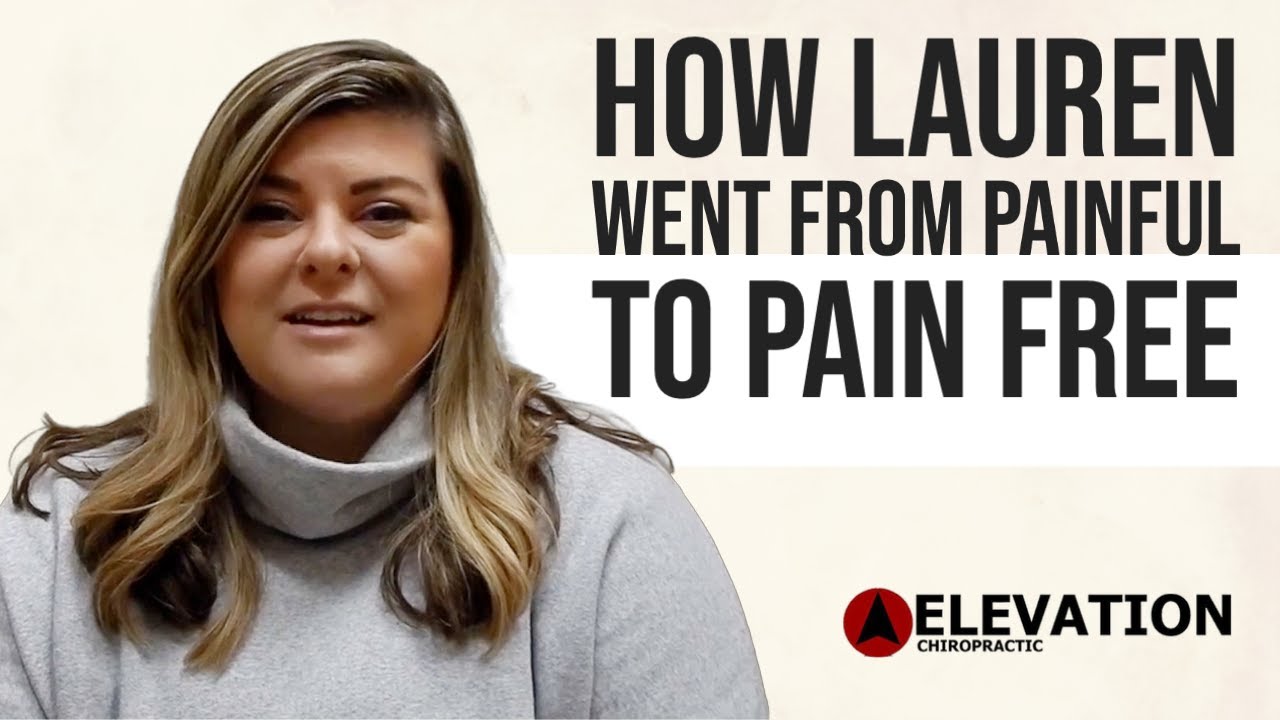 How Lauren went from painful to pain free